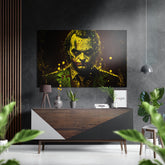 Joker Brushed Aluminum Dibond Wall Art.